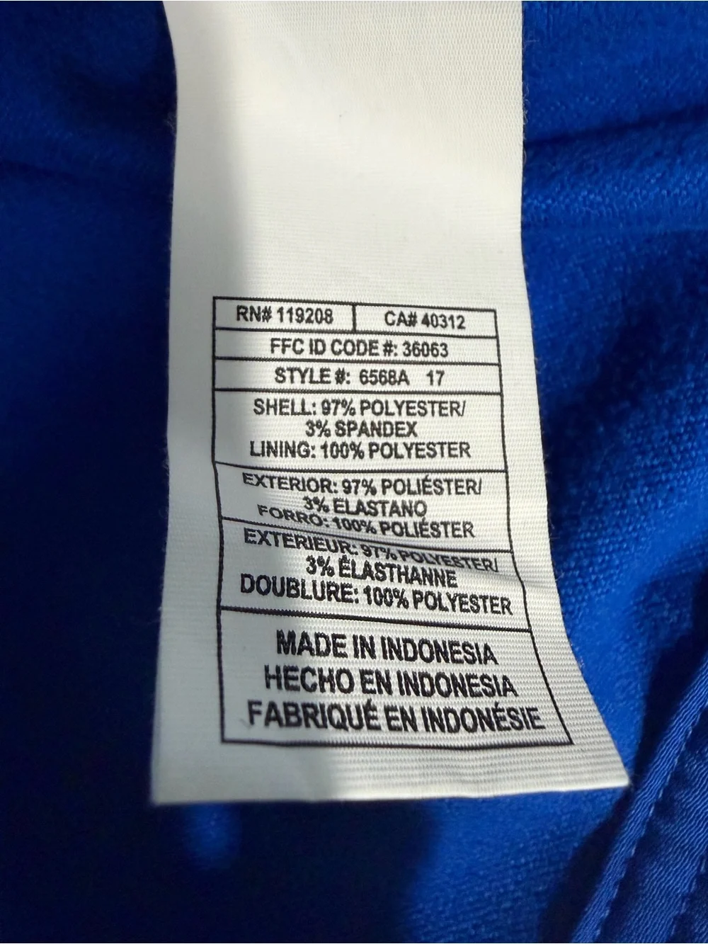 adidas Men's Bright Blue Half-Zip Performance Pullover